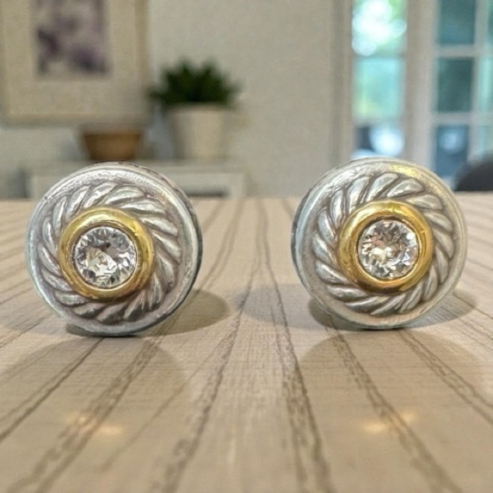 Brighton Heiress Crystal Post Earrings